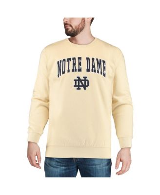 Men's Notre Dame Fighting Irish Arch & Logo Crew Neck Sweatshirt