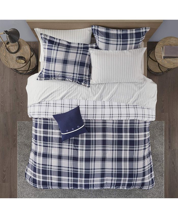 Gracie Mills Reversible Comforter Set with Bed Sheets Macy's