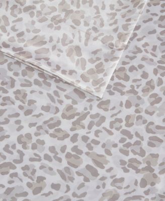 Printed Satin Sheet Set, Twin