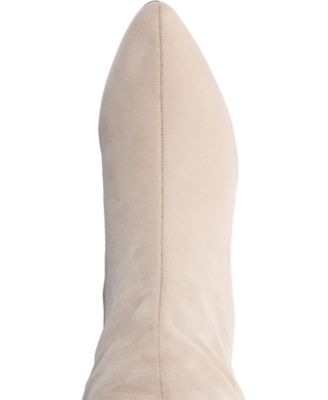 Journee Collection Women's Ameylia Wide Calf Block Heel Knee High Boots