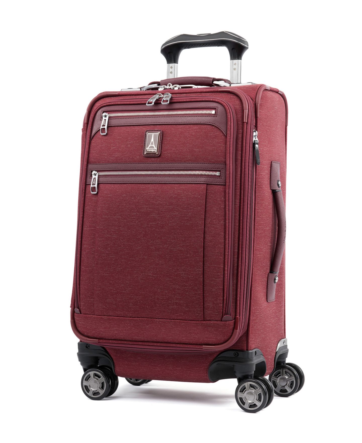 Чемодан Travelpro Platinum Elite 21" Carry-on Spinner, цвет: Бордо — фото 1