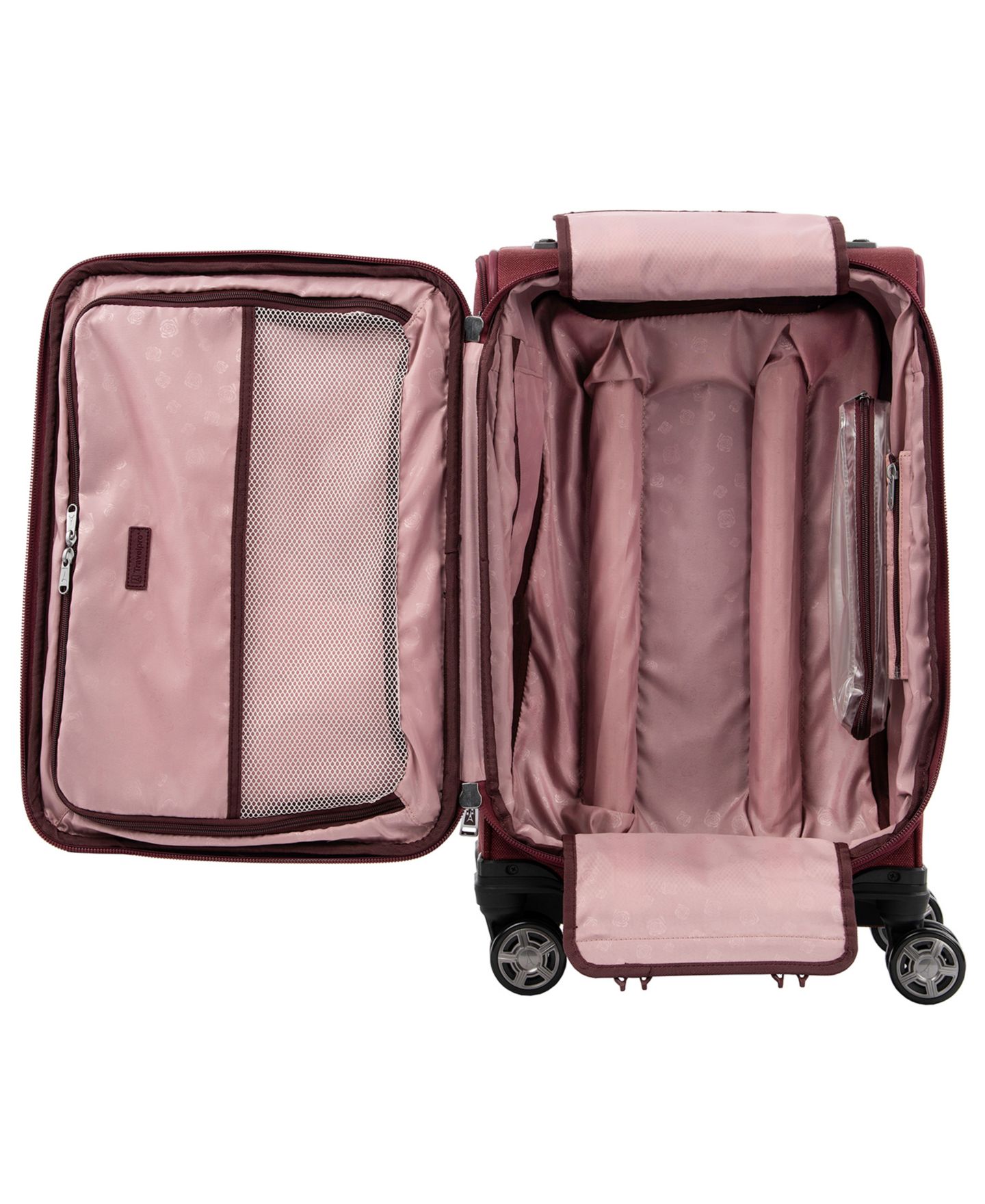 Чемодан Travelpro Platinum Elite 21" Carry-on Spinner, цвет: Бордо — фото 14