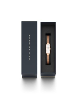Women's Quadro Melrose Rose Gold-Tone Stainless Steel Watch 20 x 26mm