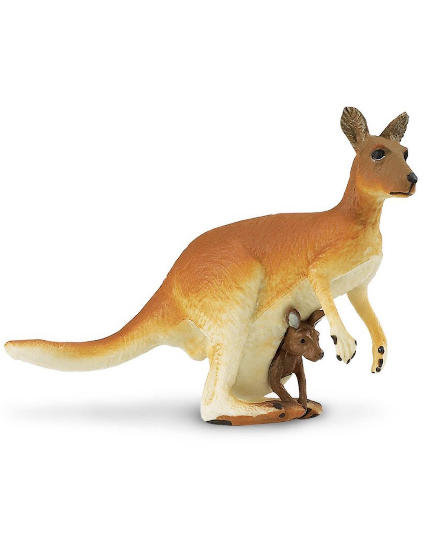 Детская игрушка Safari Ltd Wild Safari Kangaroo With Baby Hand Painted Wildlife Figure, от 3 лет — фото 2