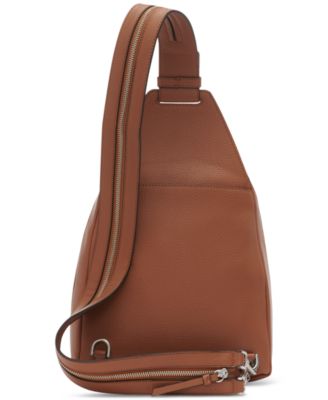 Millie Convertible Leather Sling Bag, Backpack