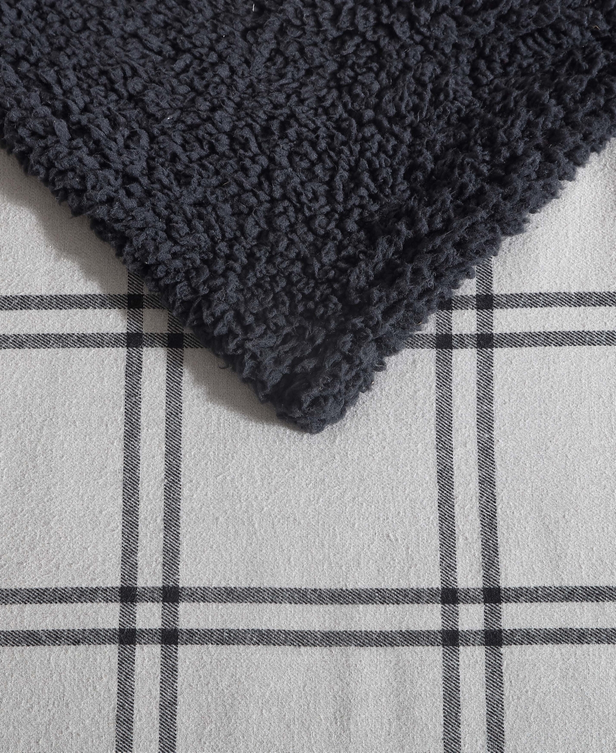 Eddie Bauer Kettle Falls Plaid Cotton Yarn Dye Flannel Reversible Throw Blanket, 60 