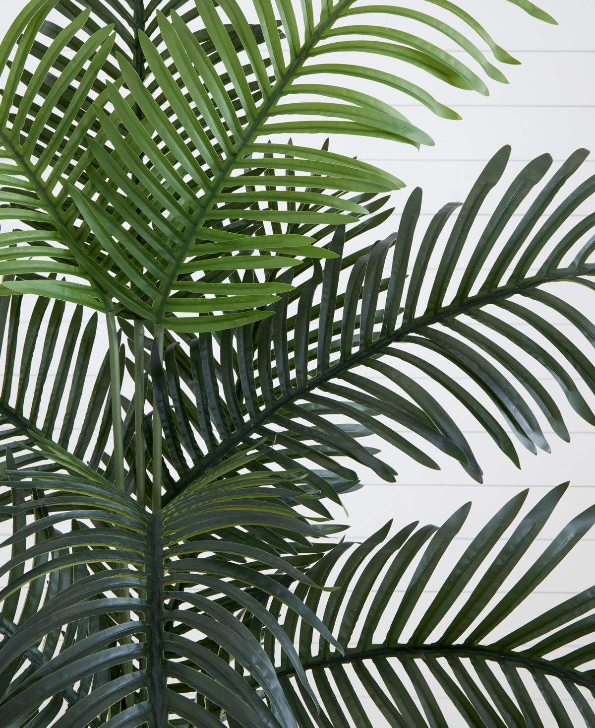 Nearly Natural 6ft Artificial Paradise Palm With Decorative Planter In Green