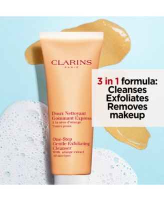 Clarins One-Step Gentle Exfoliating Cleanser With Orange Extract, 4.3 oz.