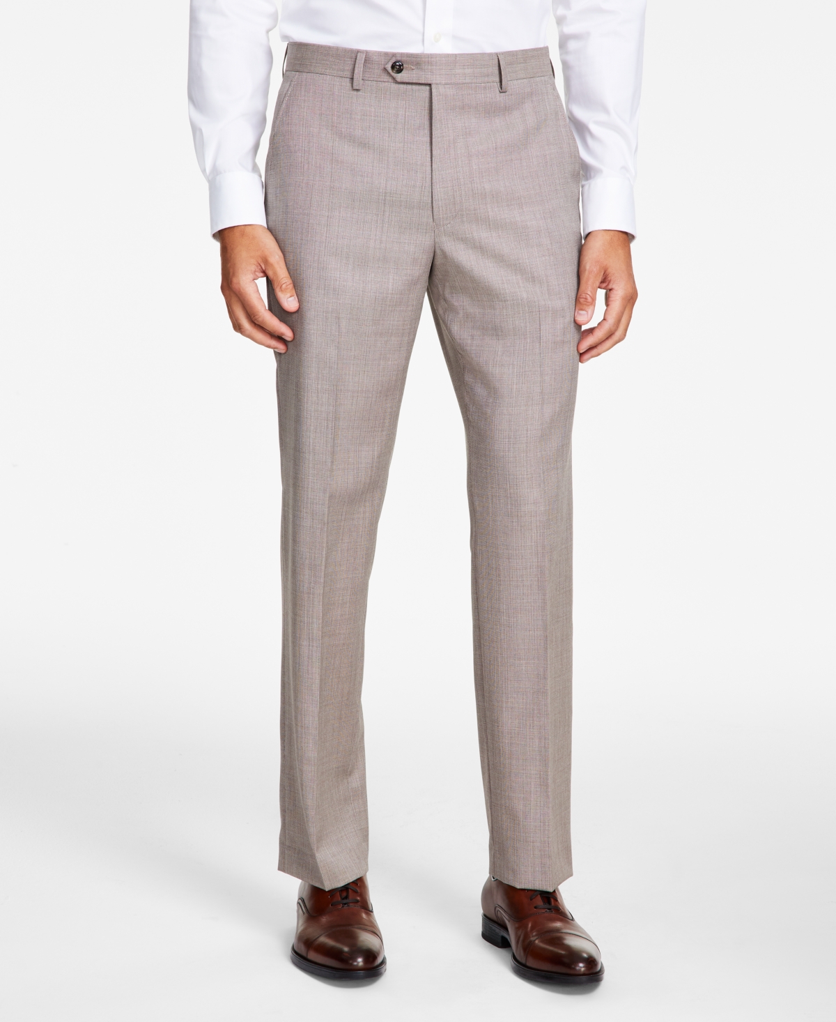 Michael Kors Men's Classic-Fit Stretch Wool-Blend Suit Pants