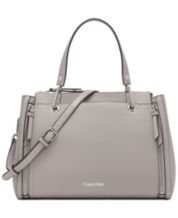 Calvin Klein Shopping Bag With All Over Lo In Beige