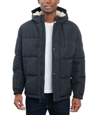 Men's Fleece-Lined Hooded Parka