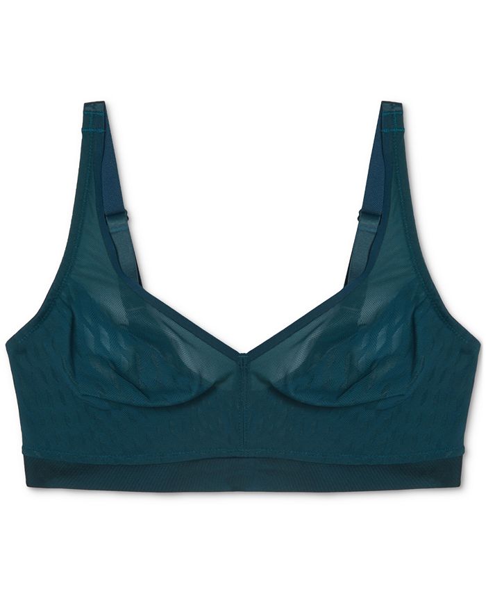 Wacoal Womens Elevated Allure Wirefree Bra Front Wacoal Elevated