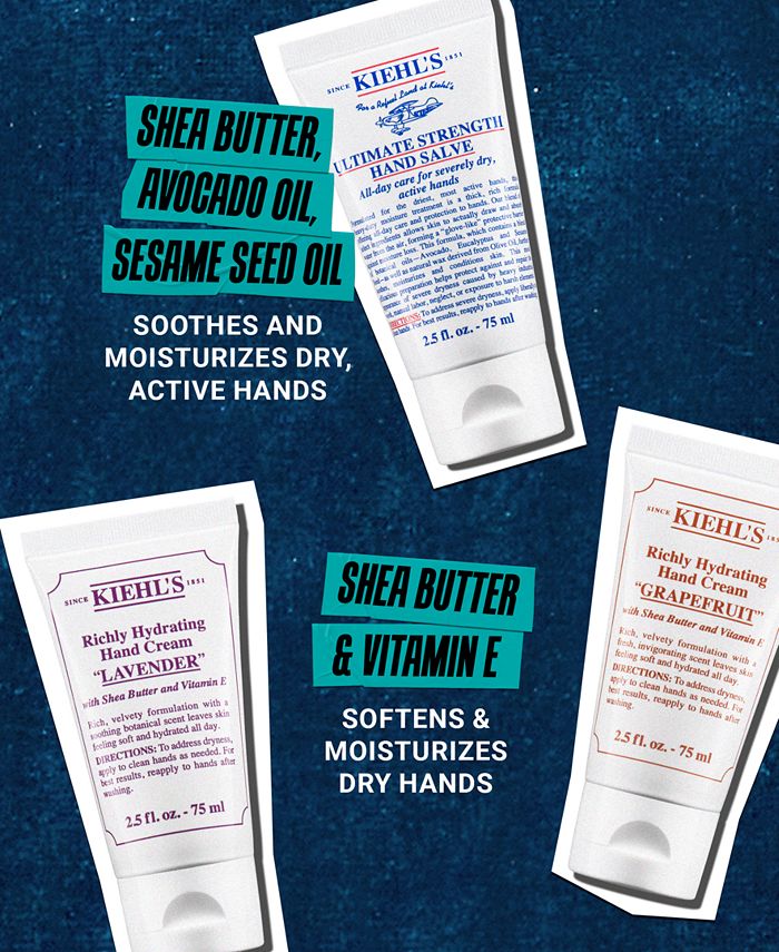 Kiehl's Since 1851 3Pc. Richly Hydrating Hand Care Set Macy's