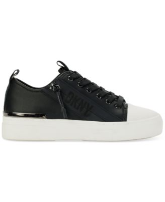 DKNY ブラック ジップアップ Mサイズ最終価格 DKNY Women's Chaney Lace-Up Zipper Sneakers - Macy's