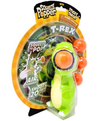 T-Rex Squeeze Popper with Sticky Target