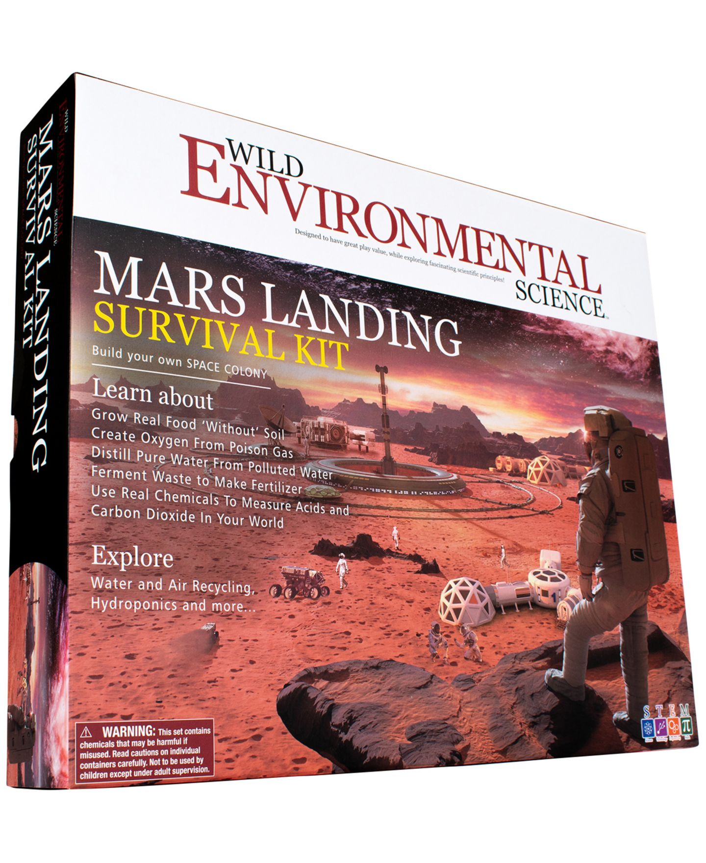 Детские игрушки WILD! Science Occupy Mars Stem Botany and Engineering Science Kit, Ages 8+ — фото 3