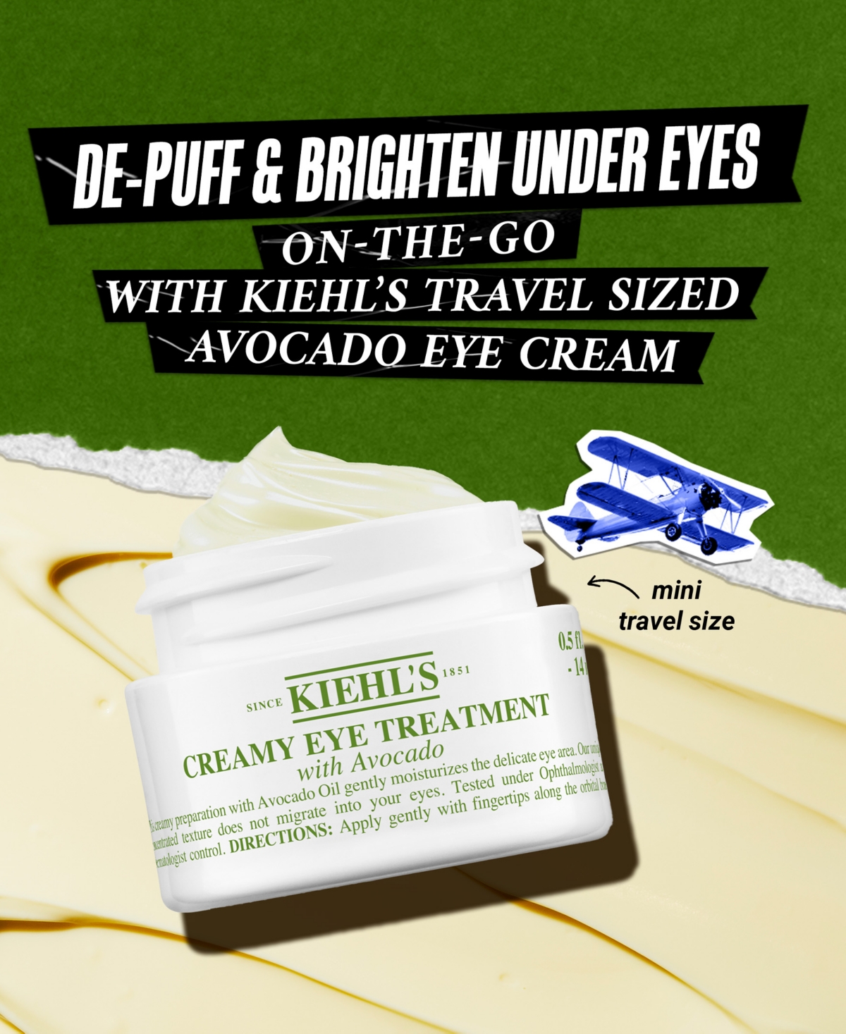 Kiehl's Since 1851 Creamy Eye Treatment With Avocado, 0.5-oz