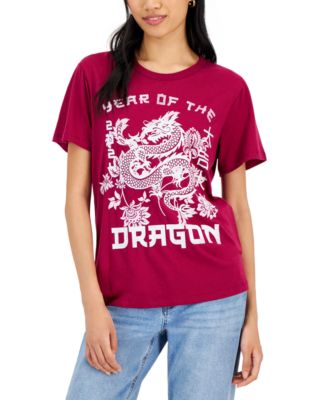 Grayson Threads, The Label - Juniors' Year Of Dragon Short-Sleeve T-Shirt