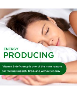 B-Healthy - With L-5 Methyltetrahydrofolate (5-MTHF) Coenzymated Folic Acid as Folate for Energy, Stress, Cognitive and Immune Support - 60 Vegetable Capsules