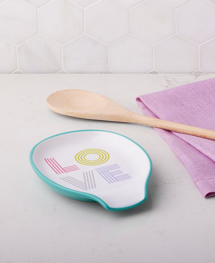 The Cellar Stoneware Love Spoon Rest, Created for Macy's Macy's
