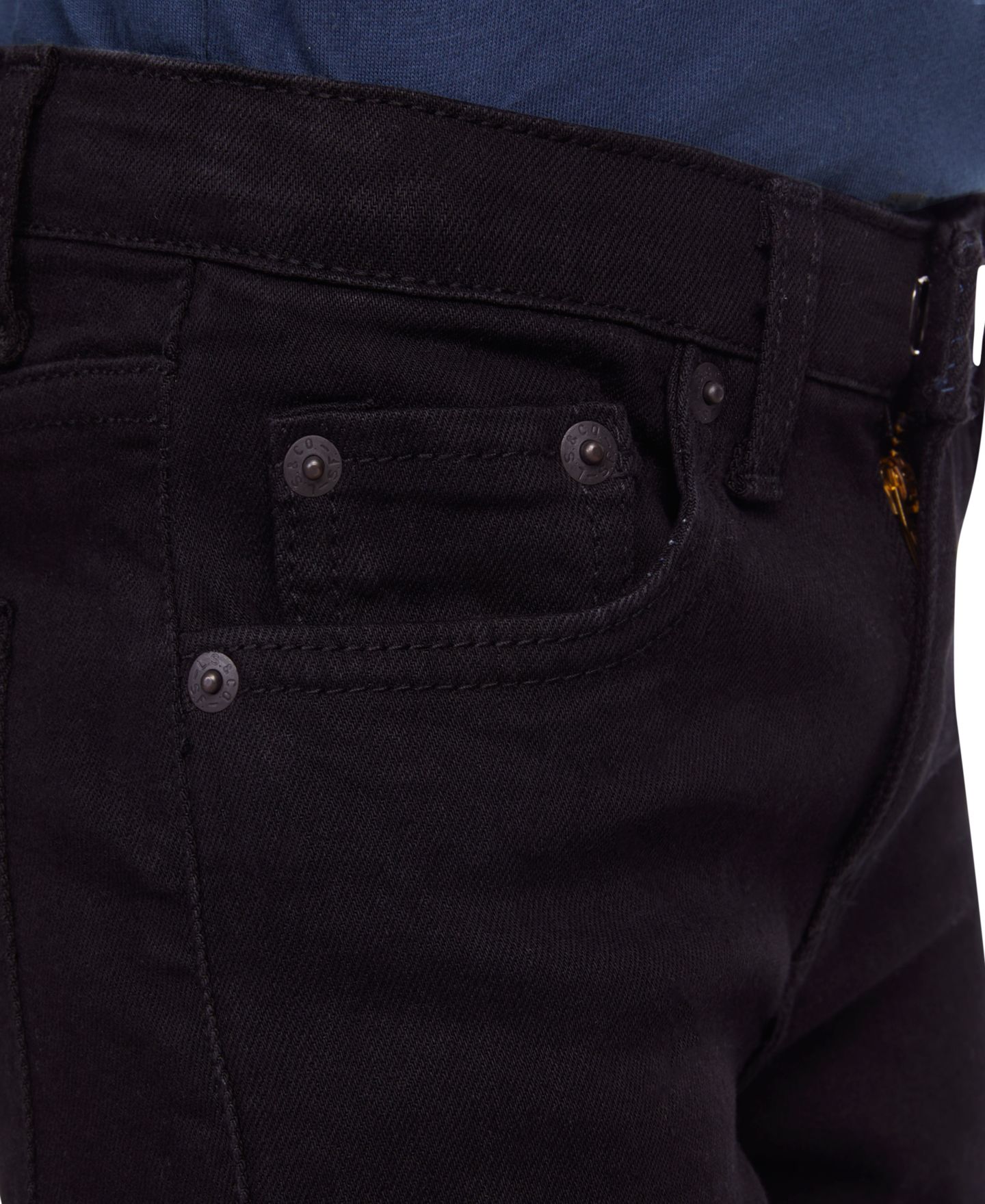 Джинсы Levi's 510 Skinny Fit Everyday Stretch Performance для мальчиков, цвет: Чёрный — фото 4