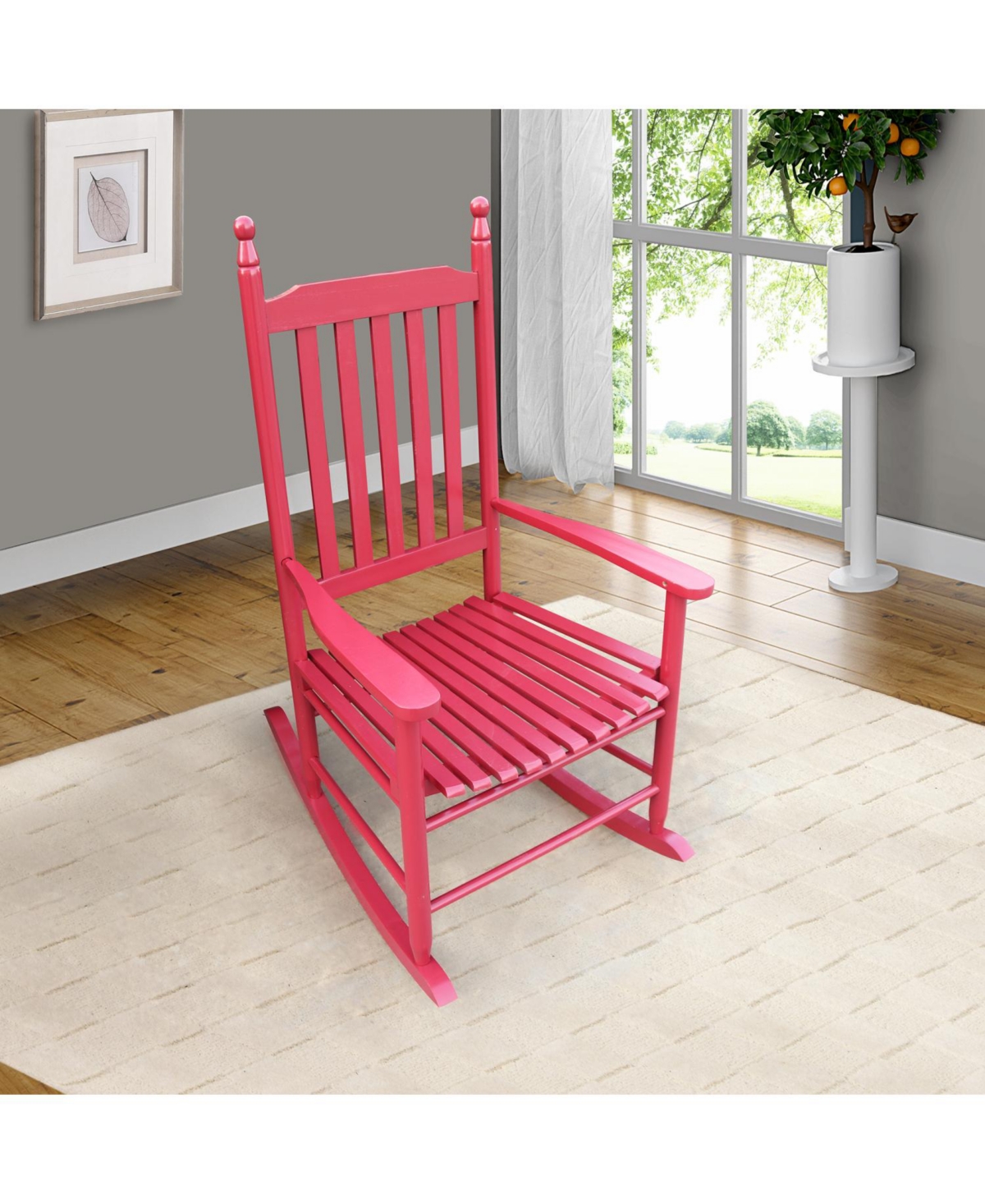 Streamdale Furniture Wooden Porch Rocker Chair Iii