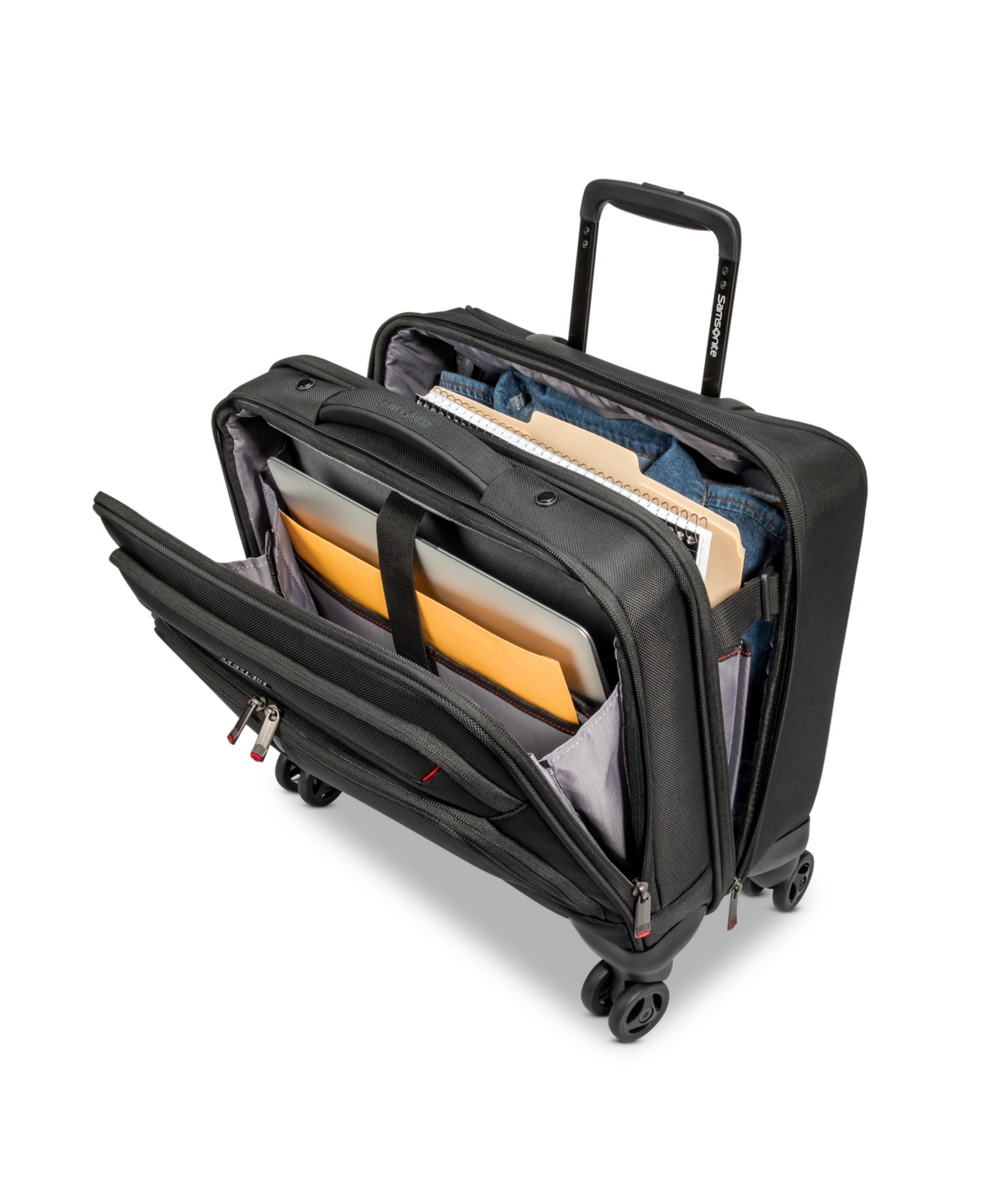 Shop Samsonite Xenon 4.0 Mobile Office Spinner In Black