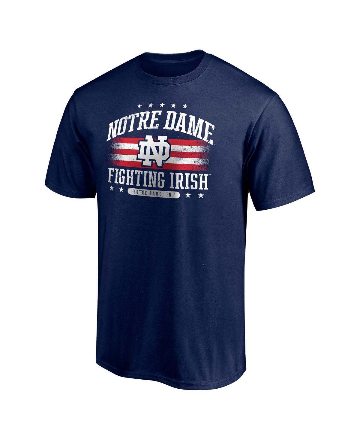 Fanatics Men's  Navy Notre Dame Fighting Irish Americana T-shirt In Navy