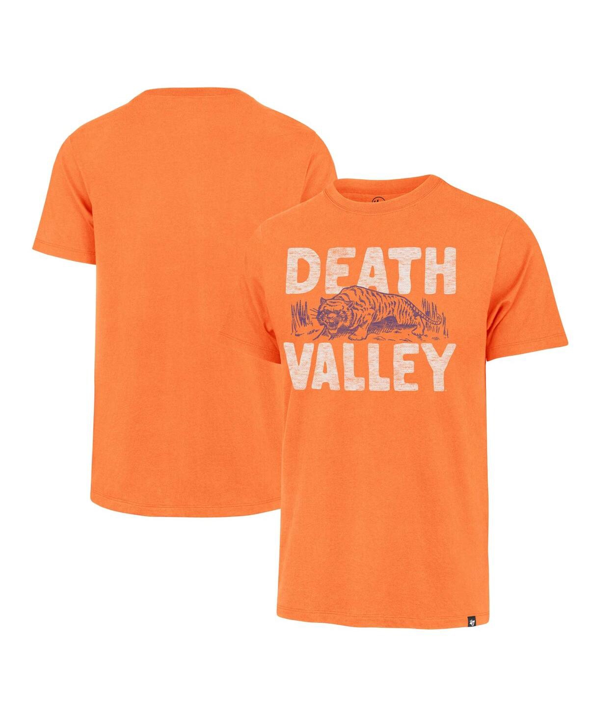 47 Brand Men's ' Orange Distressed Clemson Tigers Article Franklin T-shirt