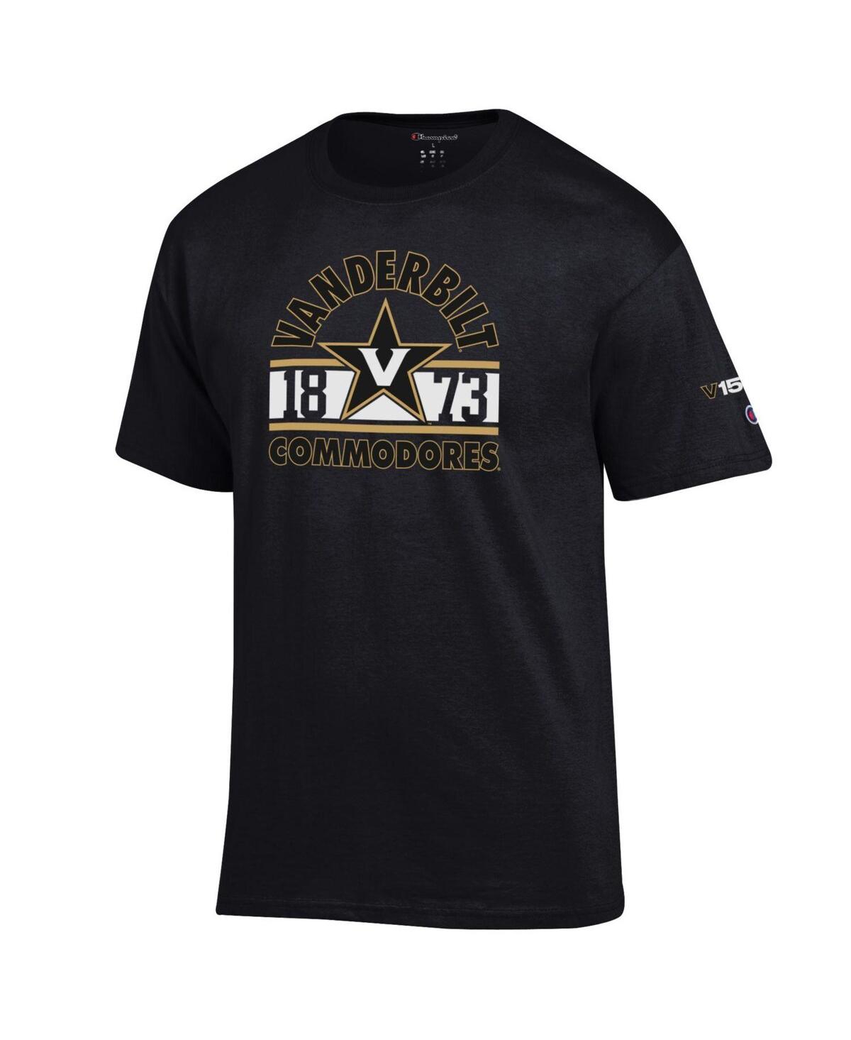 Champion Black Vanderbilt Commodores 150th Anniversary 1873 Jersey
