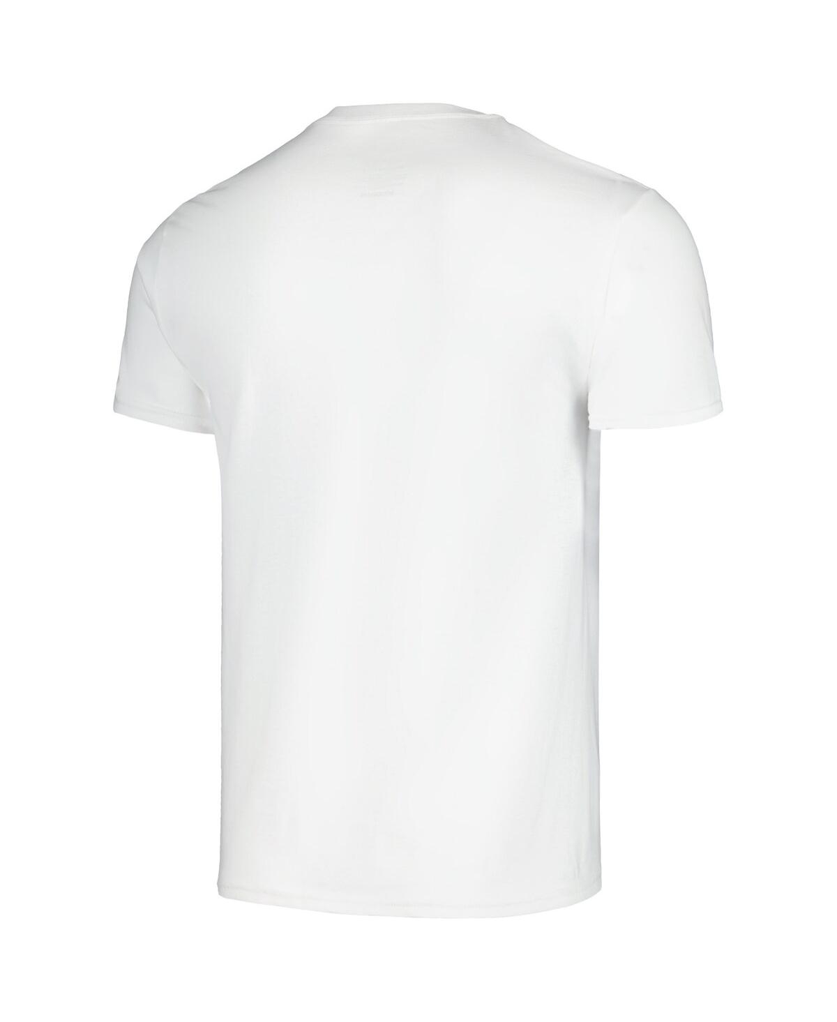 Shop Manhead Merch Men's  White Toto Turn Back Graphic T-shirt