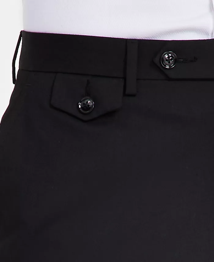 Men's Classic-Fit Solid Suit Pants - thumbnail 5