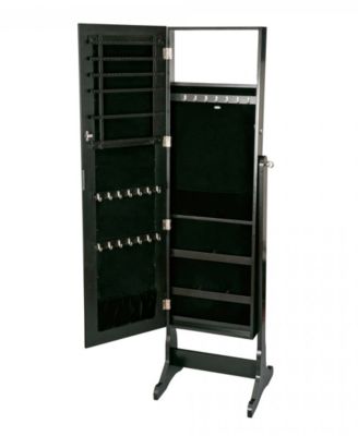 Victoria Mirrored Jewelry Armoire in Finish