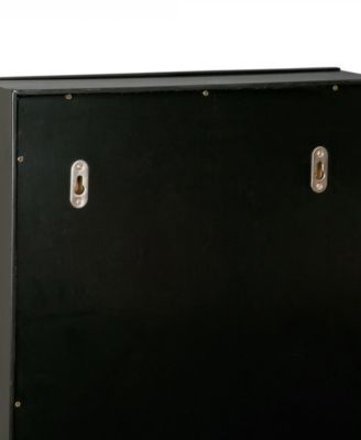 Victoria Mirrored Jewelry Armoire in Finish