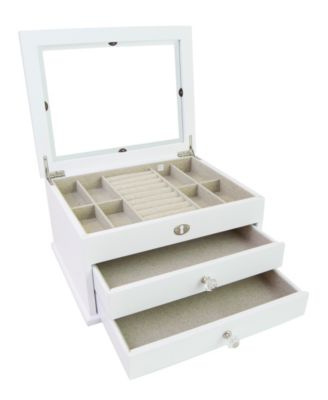 Large Lili Wooden Jewelry Box