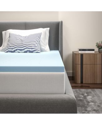 2 Inch Gel Infused Cool Touch CertiPUR-US Certified Memory Foam Topper - Twin