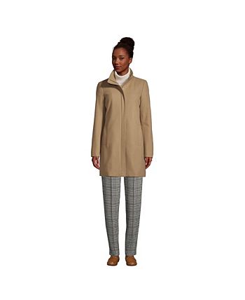Lands End Women s Petite Insulated Wool Coat Macy s