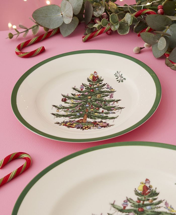 Spode Christmas Tree Dinnerware Salad Plate, Set of 4 Macy's