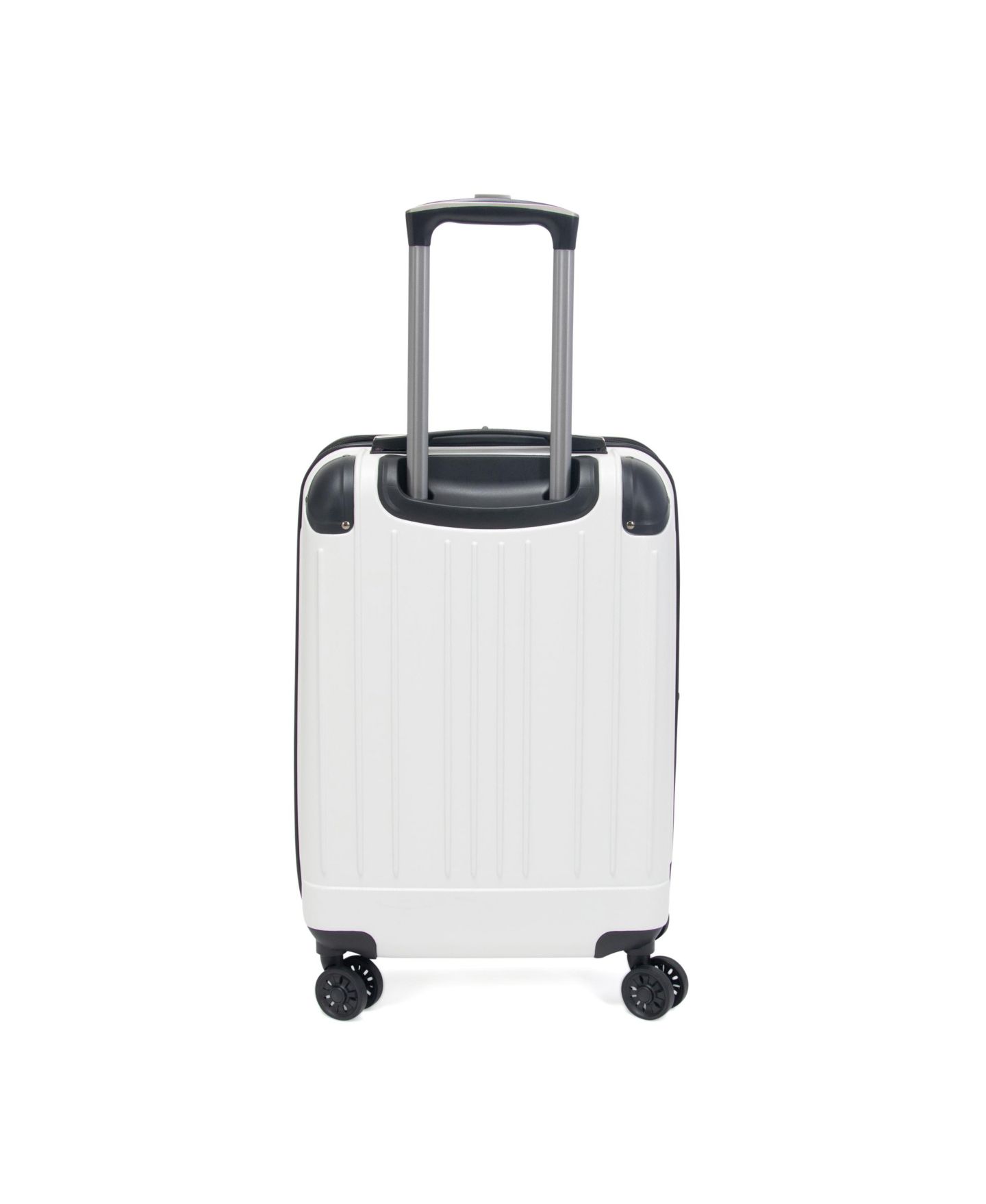 Чемодан Kenneth Cole Reaction Flying Axis 20" Hardside Expandable Carry-on Luggage, цвет: Кокосовый белый — фото 2
