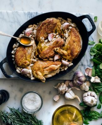 Cast Iron Oval Baking Dish, 12.5" x 9"