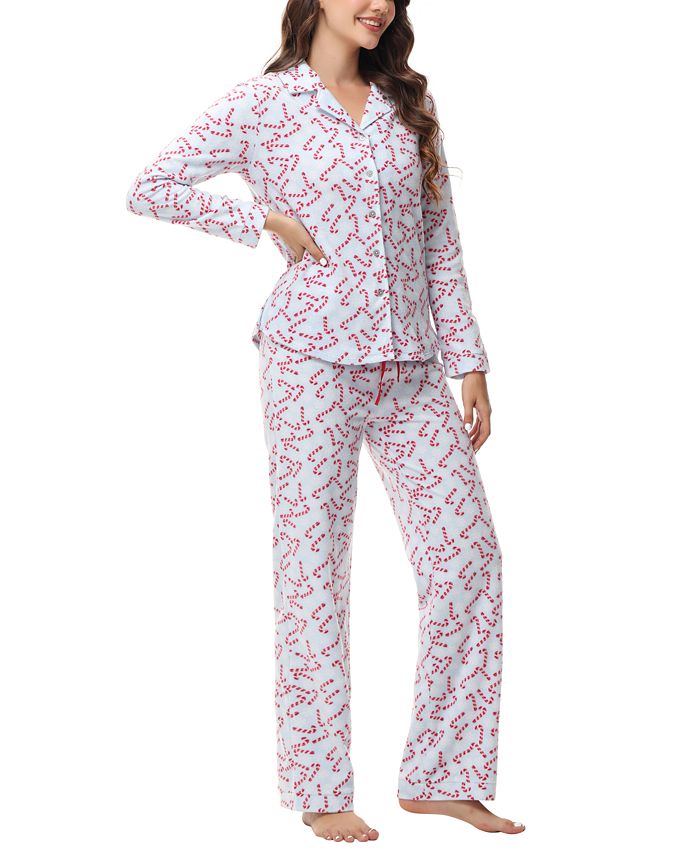 IVELLE™ - Casual Long Sleeve Top and Pajama Set main image 1