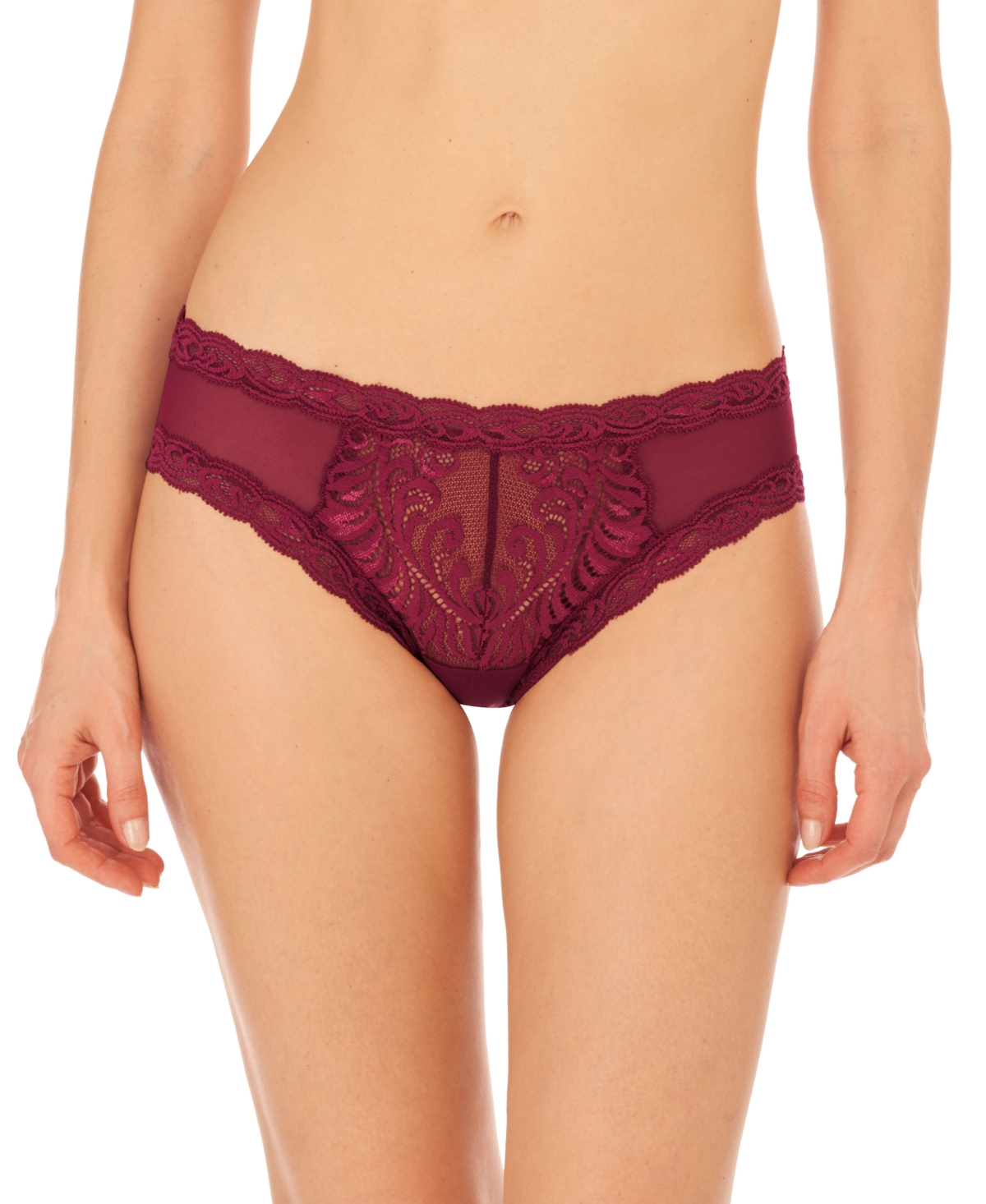 Natori Feathers Low-rise Sheer Hipster Underwear Lingerie 753023