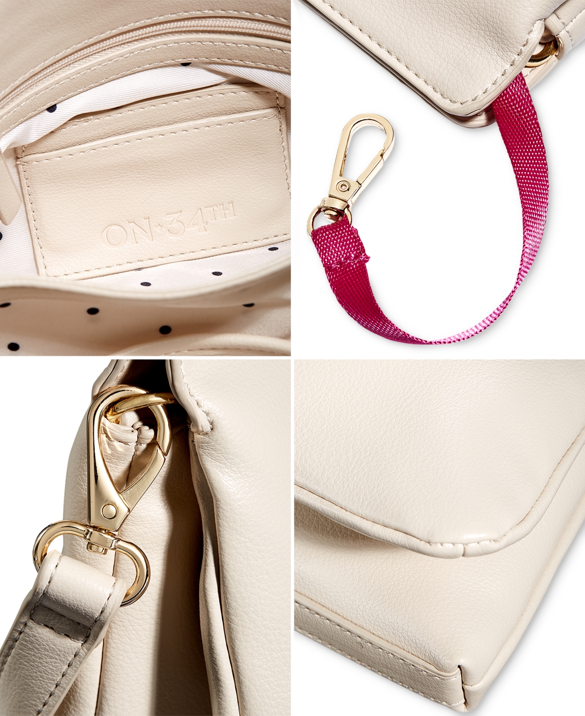 ON 34TH REDDELLE SMALL DENIM CROSSBODY, CREATED FOR MACY'S 
