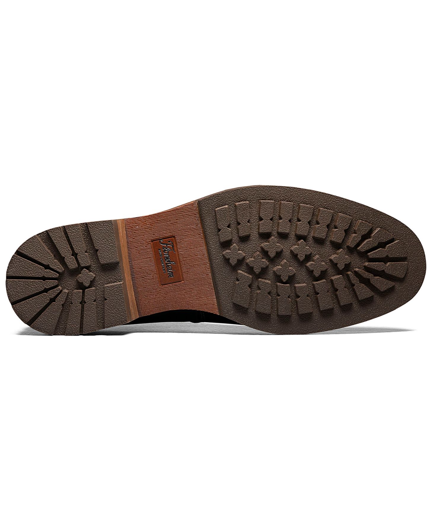 Мужские ботинки Florsheim Chalet с прямым мысом на шнуровке, цвет: Коричневый — фото 5