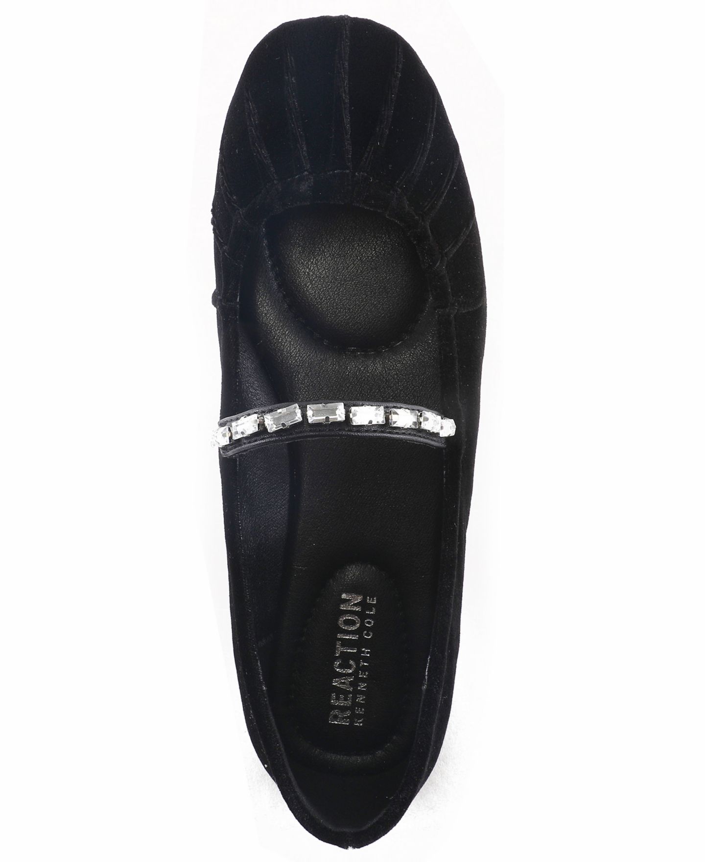 Женские балетки Kenneth Cole Reaction Eimar, цвет: Чёрный бархатный — фото 4
