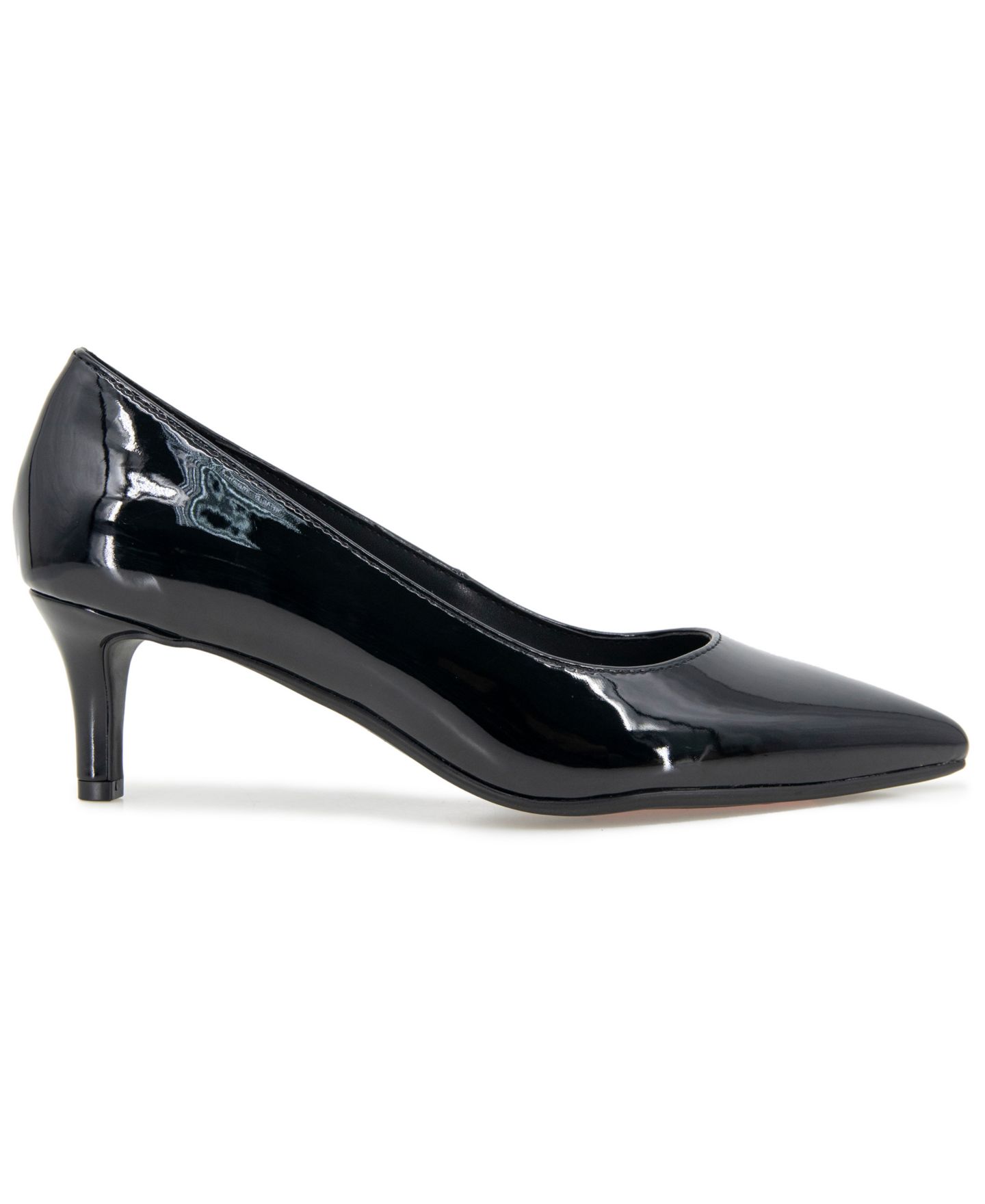 Женские туфли Kenneth Cole Reaction Bexx Kitten Heel, цвет: Чёрный лаковый — фото 2
