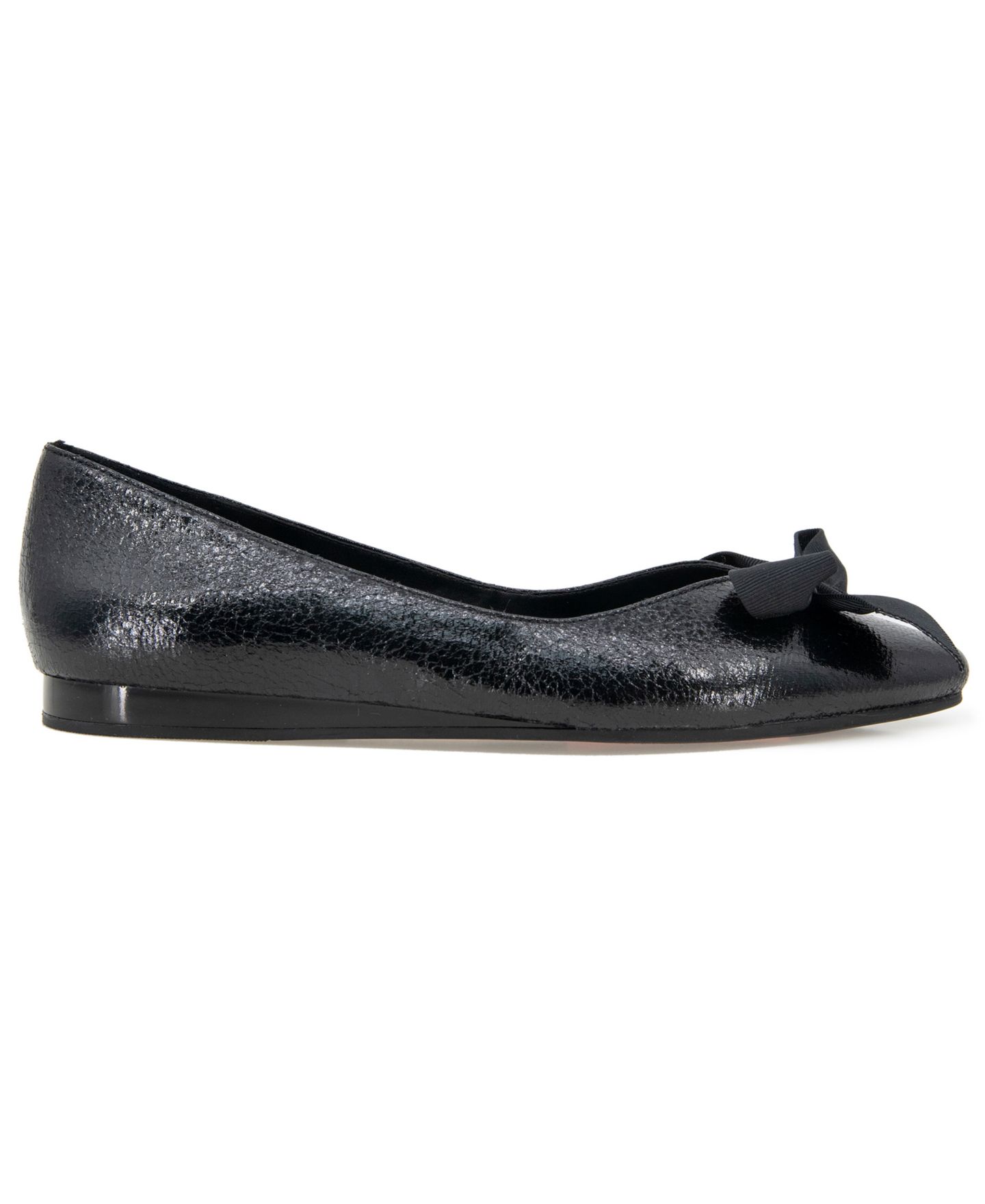 Женские балетки Kenneth Cole Reaction Lily с бантом, цвет: Чёрный — фото 2