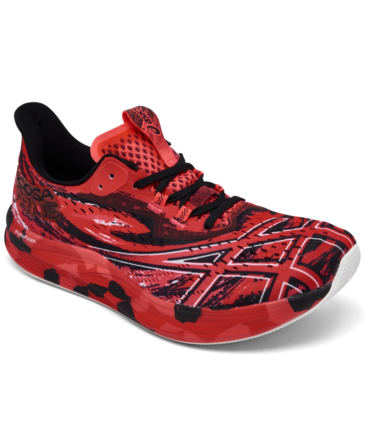 Asics Men's Noosa Tri 15 Running Sneakers From Finish Line In Electric Red