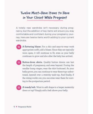 Pregnancy Hacks- 350+ Easy Hacks for a Happy and Healthy Pregnancy! by Amanda Shapin Michelson