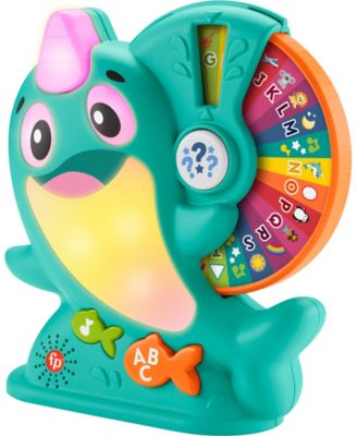 Fisher Price Linkimals Narwhal Interactive Electronic Learning Toy 